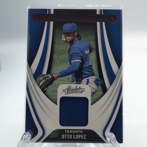 Otto Lopez Game-Worn Patch